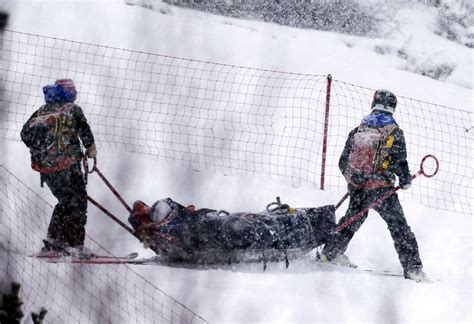Lindsey Vonn Injured Again In Crash At World Cup Race