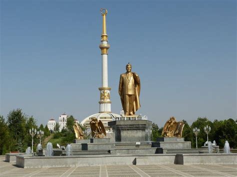 Turkmenistan Independence Park In Ashgabat Travel Unlimited