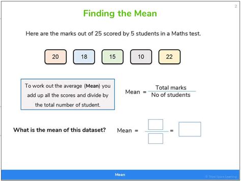 What Is Mean In Maths Examples And Questions For Primary