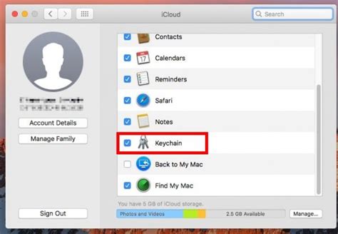 How To Set Up And Use Icloud Keychain On Mac Ventura