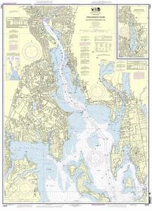 Noaa Nautical Chart 13224 Providence River And Head Of Narragansett