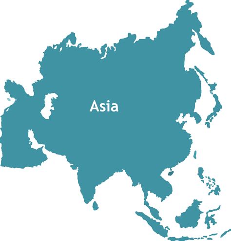 Asia Map Png