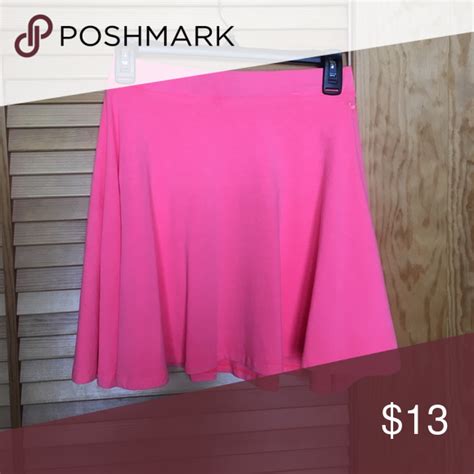 High Waist Skirt Never Worn Coral Color Pink Victorias Secret Skirts