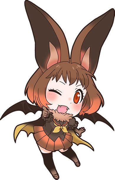 Brown Long Eared Bat Japari Library The Kemono Friends Wiki