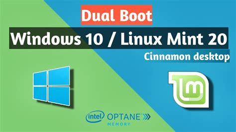 How To Dual Boot Linux Mint20 Cinnamon And Windows 10 In Intel Ssd