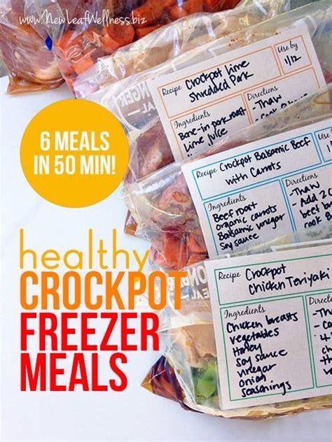 Healthy Freezer Meal Prep Sessions That Will Simplify Your Life