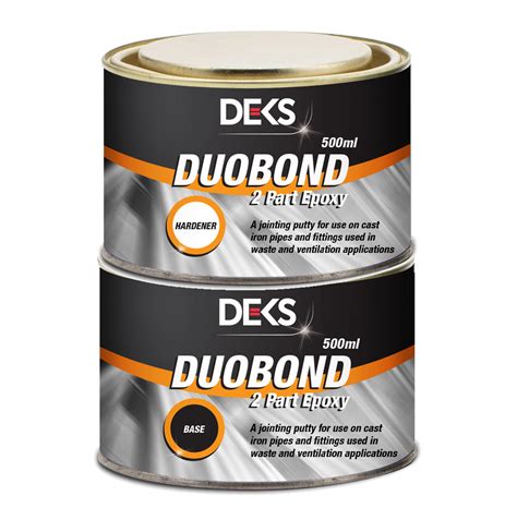 Deks Duobond 2 Part Epoxy Compound 1l Deks Industries