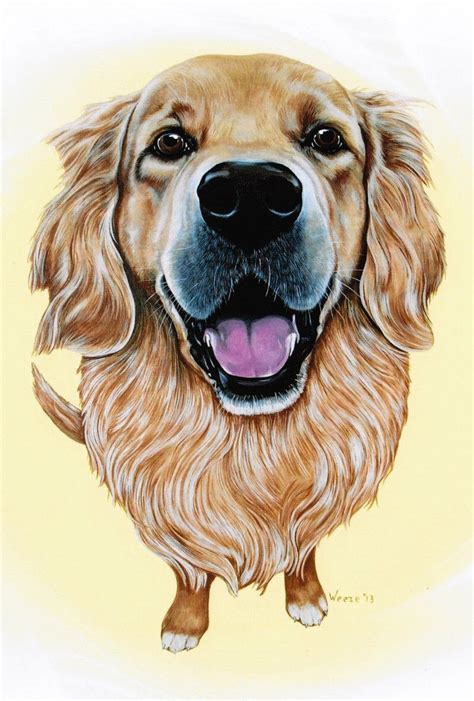 Pin By The Blissful Dog On Golden Retriever Golden Retriever Art