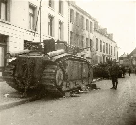Asisbiz French Army Renault Char B1 Captured During The Battle Of