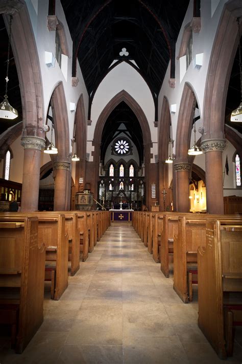 Aisle St Mark's Church, Pensnett Free Stock Photo - Public Domain Pictures