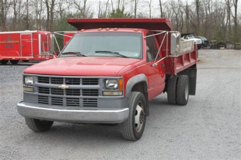 Buy Used 1995 Chevy 3500hd 10 Dump Truck Turbo Diesel In Mechanicsburg