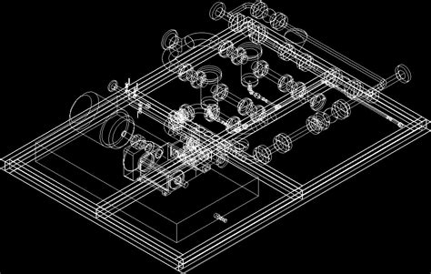 Water Injection Pump D Dwg Model For Autocad Designs Cad