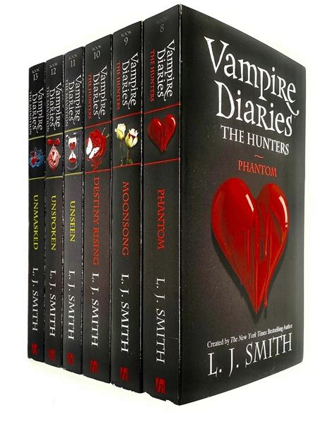 Vampire Diaries Complete Collection 6 Books Set By L J Smith The