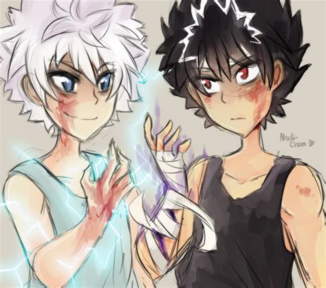 Doodle Killua And Hiei By Nadi Chan On Deviantart