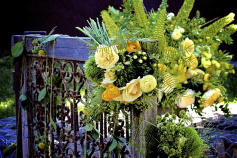 Maybe you would like to learn more about one of these? Florist Kathy Hoffman's beautiful wedding gate designs | Wedding gate, Wine country wedding ...