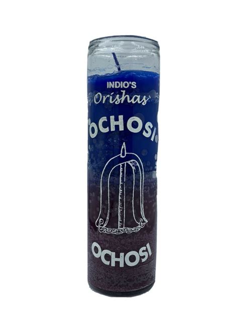 Indio Products Orishas Ochosi Candle 7 Day Candle Etsy