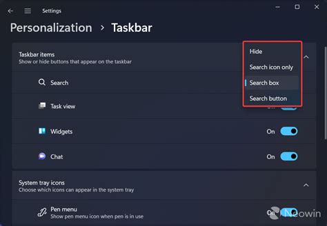 How To Enable The New Taskbar Search Box In Windows 11 Build 25252