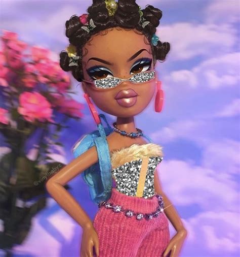 Download, then share on your favorite video conference app. Baddie Black Bratz Doll With Curly Hair - Hair Style ...