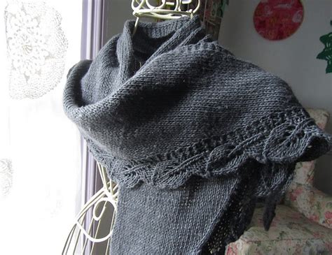 If you have any questions at all, please email me. knitnscribble.com: Easy shawl pattern inspired by "Bones"