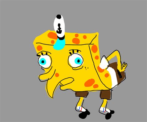Mocking Spongebob Meme Drawception
