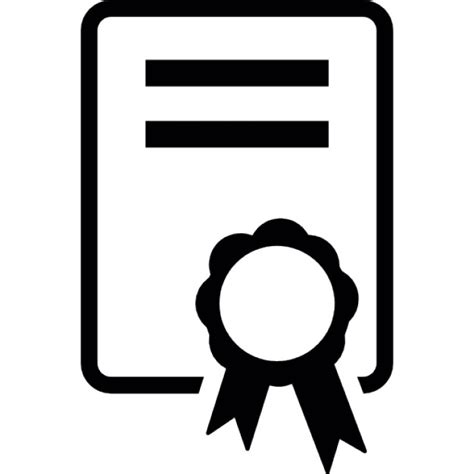 Certification Icon 15568 Free Icons Library