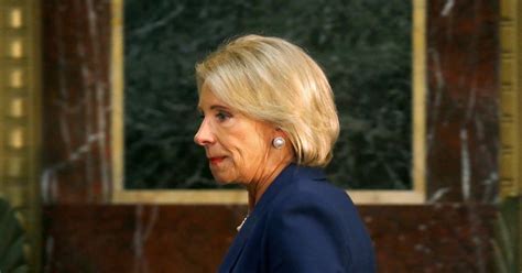 Betsy Devos Proposal On Campus Sexual Assault Cases Draws Over 100000