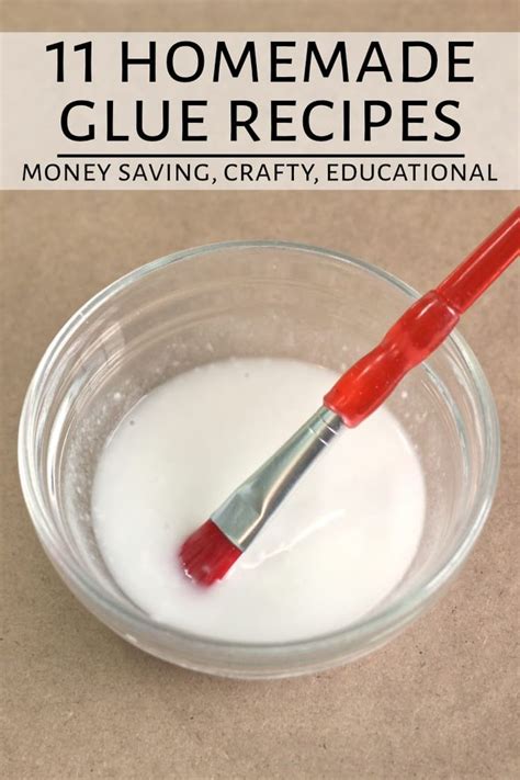 How To Make Glue 11 Easy Homemade Recipes Snappy Living Glue