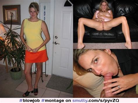 Montage Before After Sexy Milf Nude Blowjob