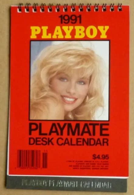 Vintage Playboy Playmate Wall Calendar Spiral Wound Bonus Eur