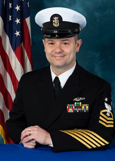 Command Master Chief Timothy R Glazner Naval Sea Systems Command