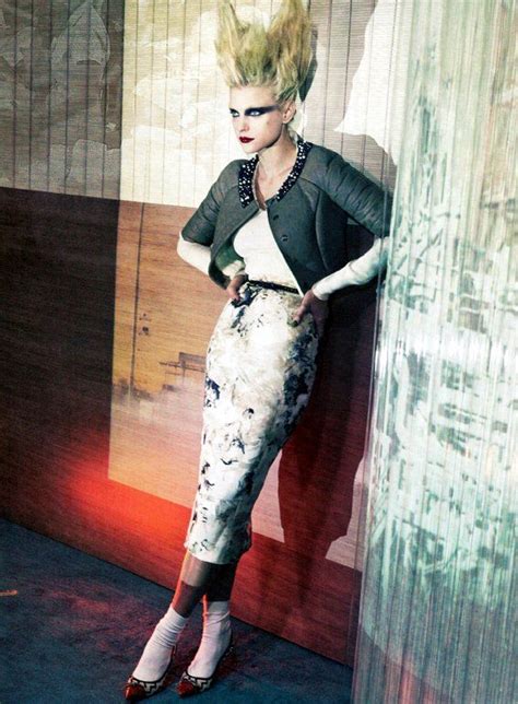 Jessica Stam By Craig Mcdean For Vogue Italia November 2010 Up Hairdos
