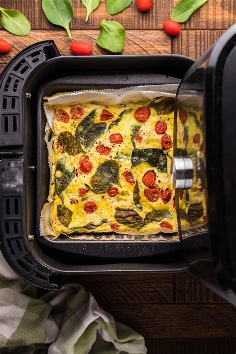 Air Fryer Frittata Tiktok Recipe Cooked By Julie