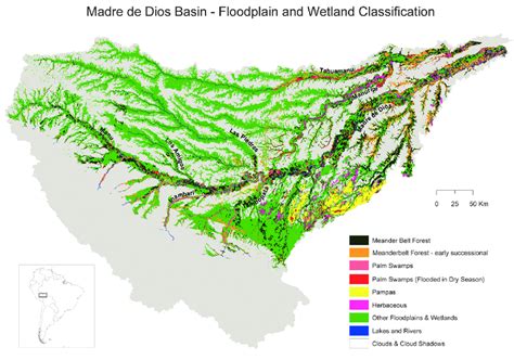 6 Floodplain And Wetland Classification This Map Depicts Current And