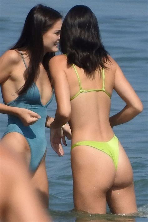 Kendall Jenner In Bikini At A Beach In Malibu Hawtcelebs