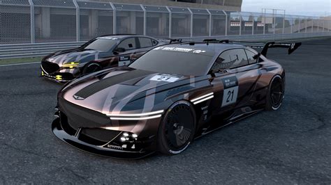 Genesis X Concept And G70 Imagined As Race Cars For Gran Turismo