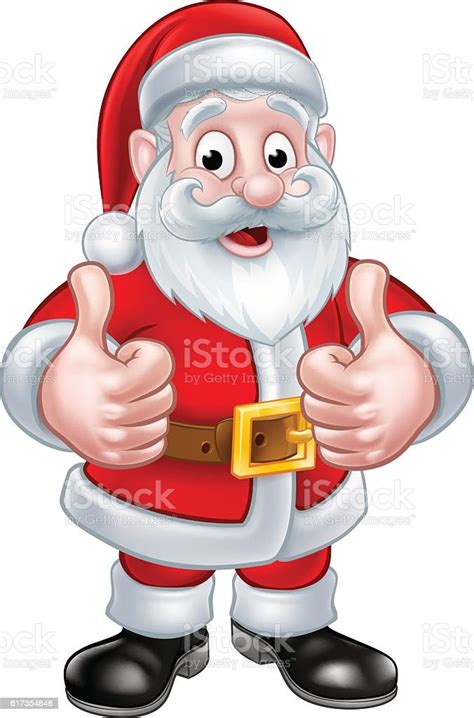 Santa Claus Christmas Cartoon Character Stock Illustration Download