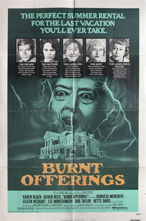 Burnt Offerings U S One Sheet Poster Posteritati Movie Poster