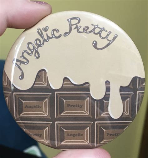 Angelic Pretty Melty Royal Chocolate Can Badge Button Pin Damaged