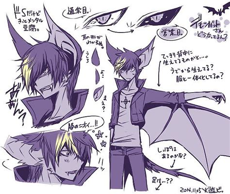 Demon Bat Демон Бэт 78 фотографий Anime Monsters Anime Demon Boy Demon Drawings