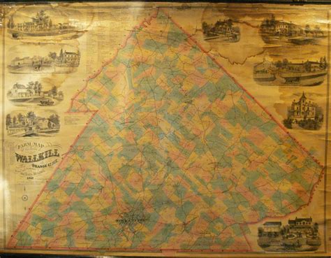 Farm Map of the Town of Wallkill, Orange Cty. - High Ridge Books, Inc.