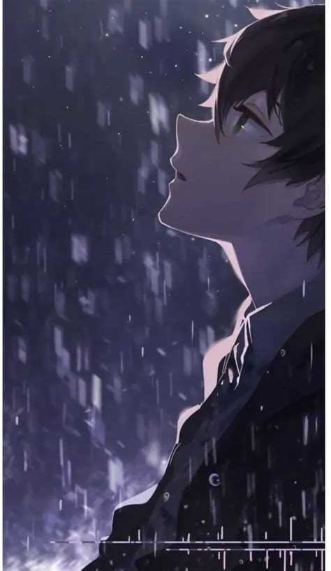 Aesthetic Anime Boy Rain Wallpaper Loonaz