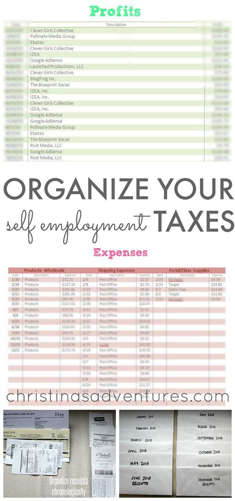 Click on data along the top toolbar. Organize Small Business Taxes {plus free printables ...