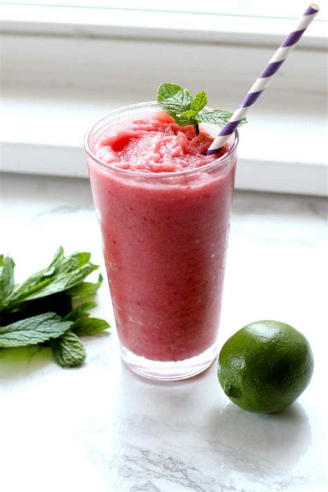 Watermelon Mojito Smoothie I Heart Vegetables