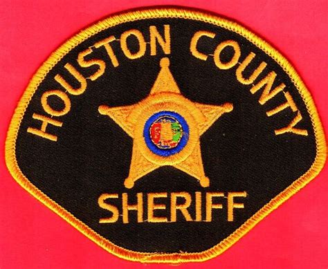 Houston County Sheriff Al 2 Police Patches Police Badge Houston County