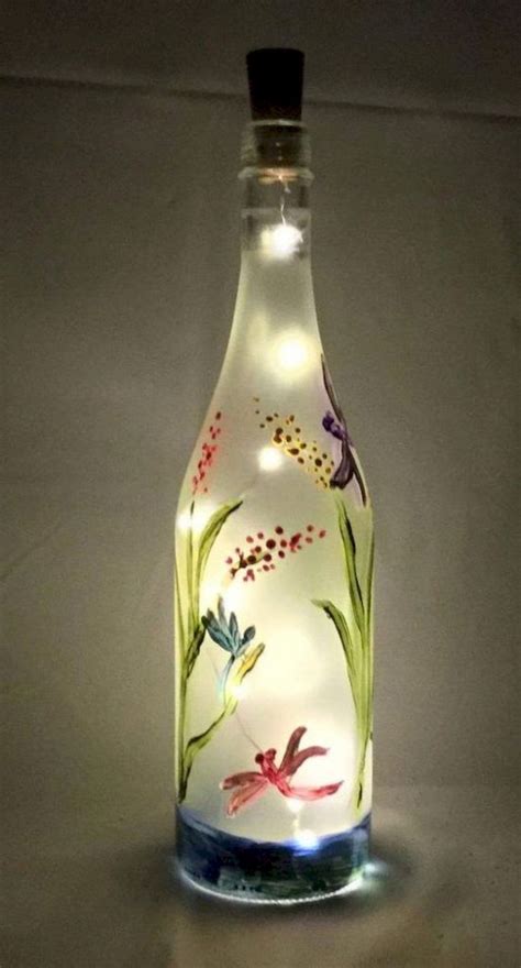 40 fantastic diy wine bottle crafts ideas with lights 7 doityourzelf