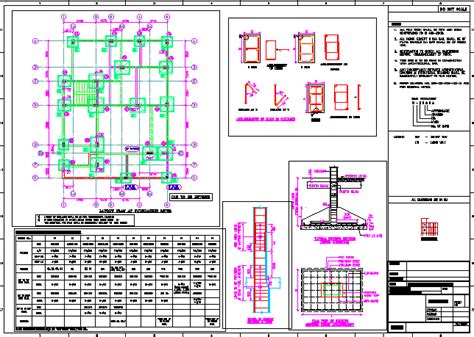 Foundation Details V1 Cad Design Free Cad Blocks Drawings Details Riset