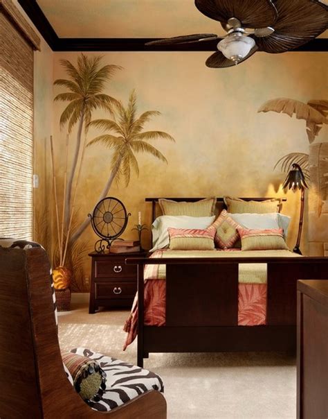 Bright Tropical Bedroom Designs Digsdigs