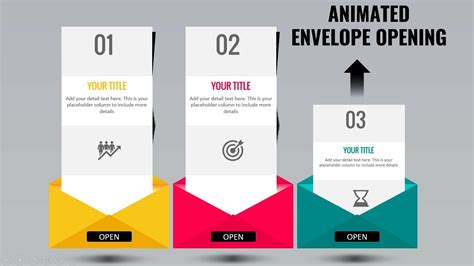 Interactive Envelope Opening Slide Design In Powerpoint Free Template