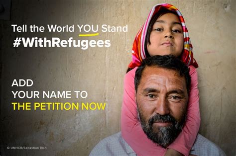 The Withrefugees Campaign Expresses Solidarity With People Forced To