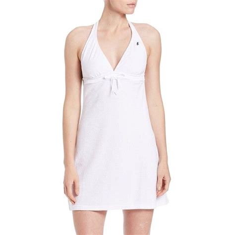 Polo Terry Halter Dress Dresses Terry Cloth Dress Clothes Design